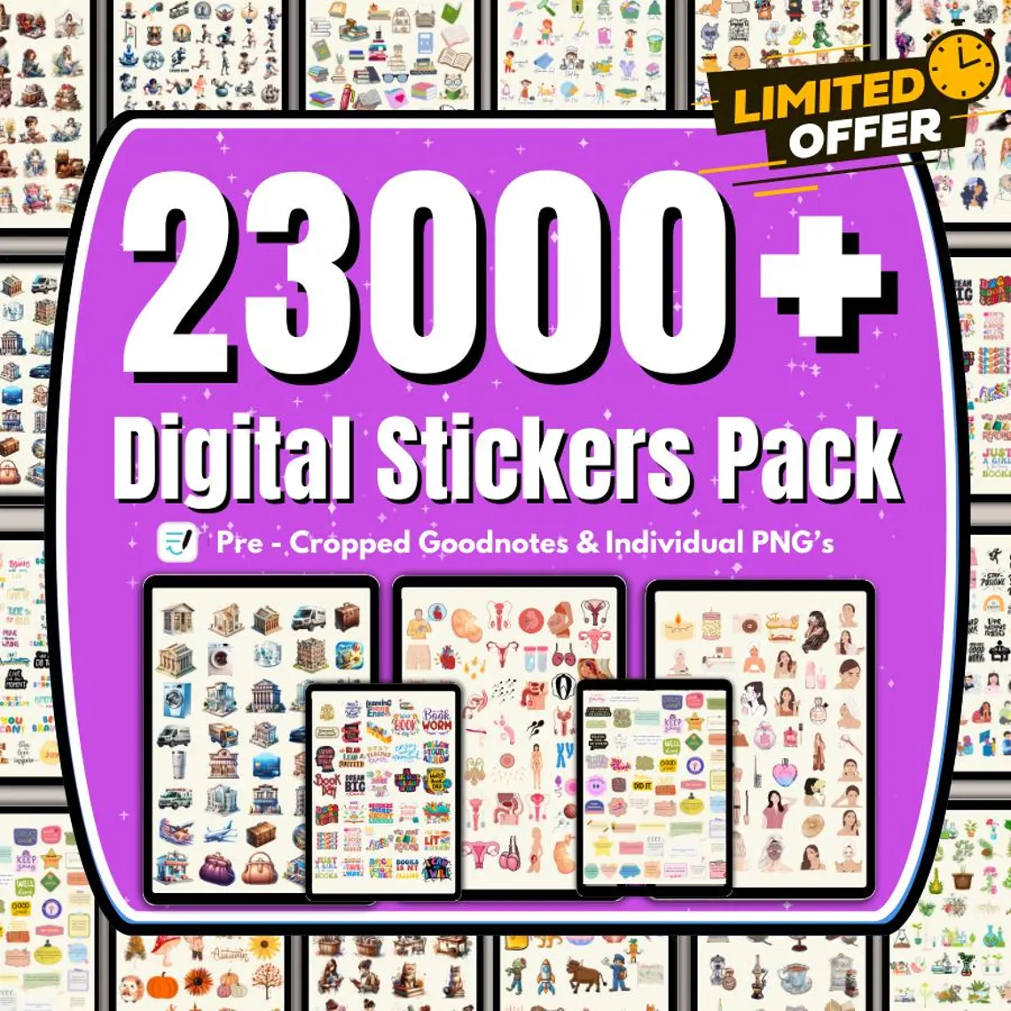 Toplu Sticker Paketi +23000 (Dijital)